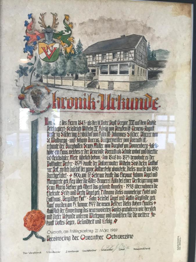אובראט Bergischer Hof מראה חיצוני תמונה